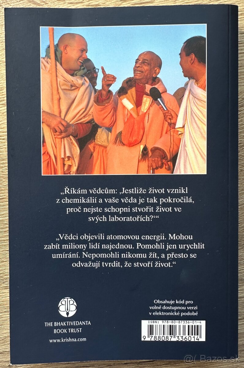 KNIHA Život pochází ze života- A. Č. Bhaktivédanta Sw. 2eur - 2