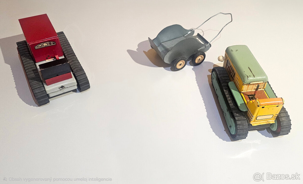 stara hracka TatraSmalt Omnia pasak buldozer - 2