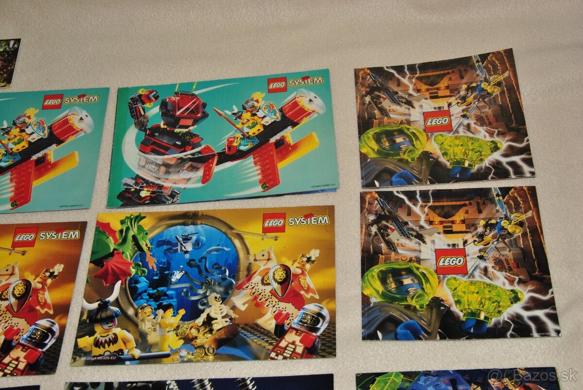 Lego katalógy 90-te roky - 2