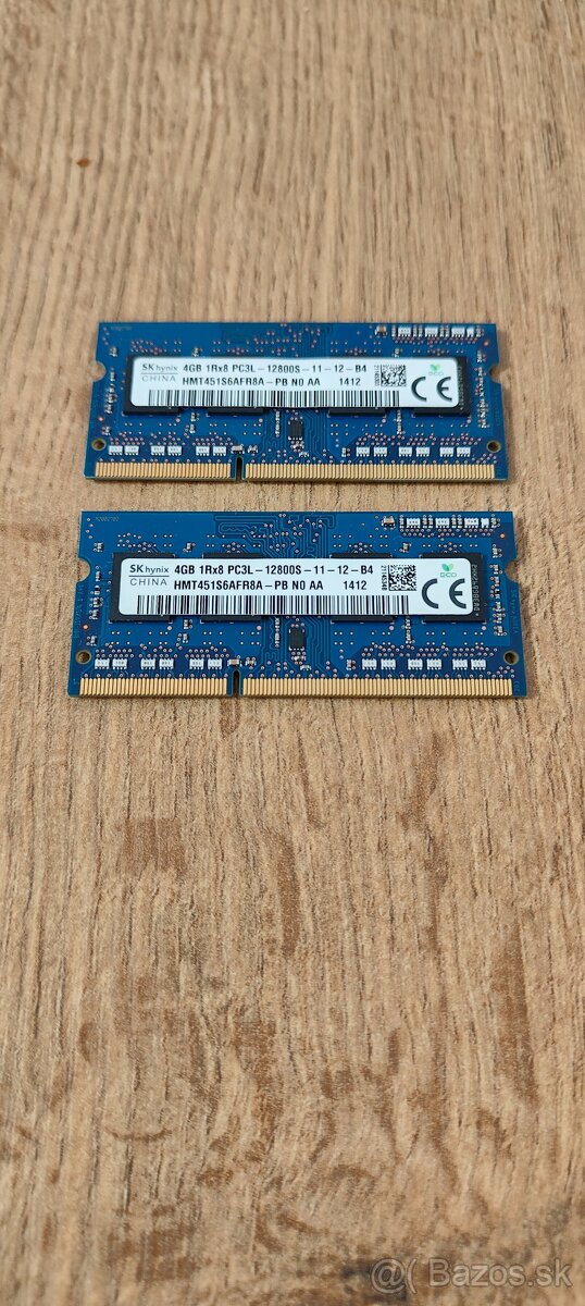 8GB DDR3 - 2