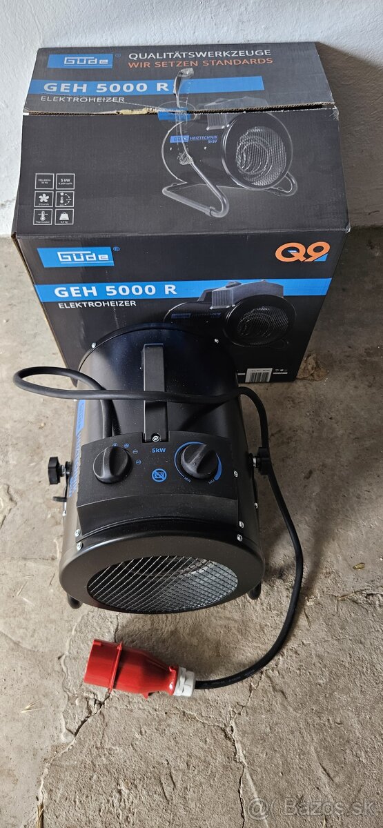 Güde Elektrický ohrievač GEH 5000 R - 2