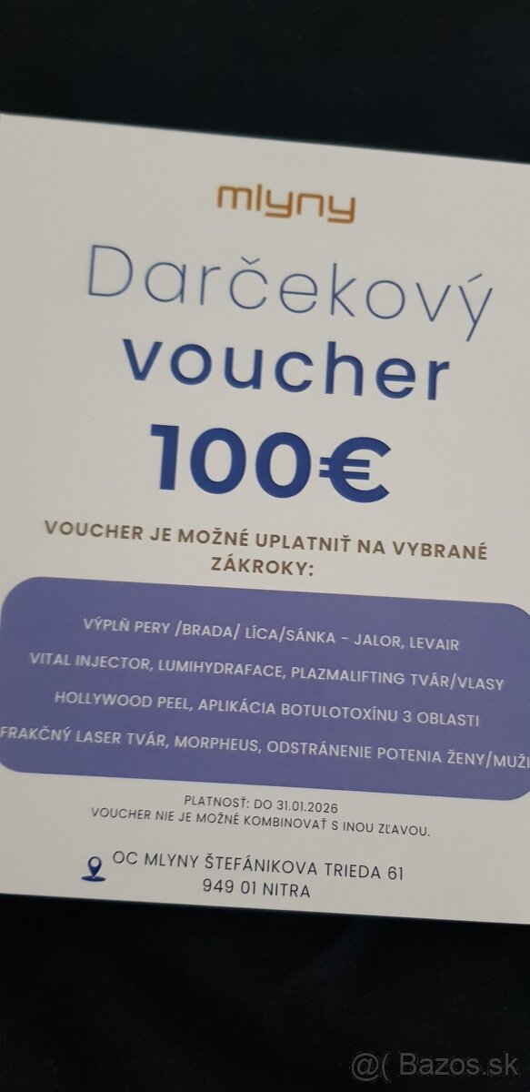 Darčekový voucher, poukážka - 2