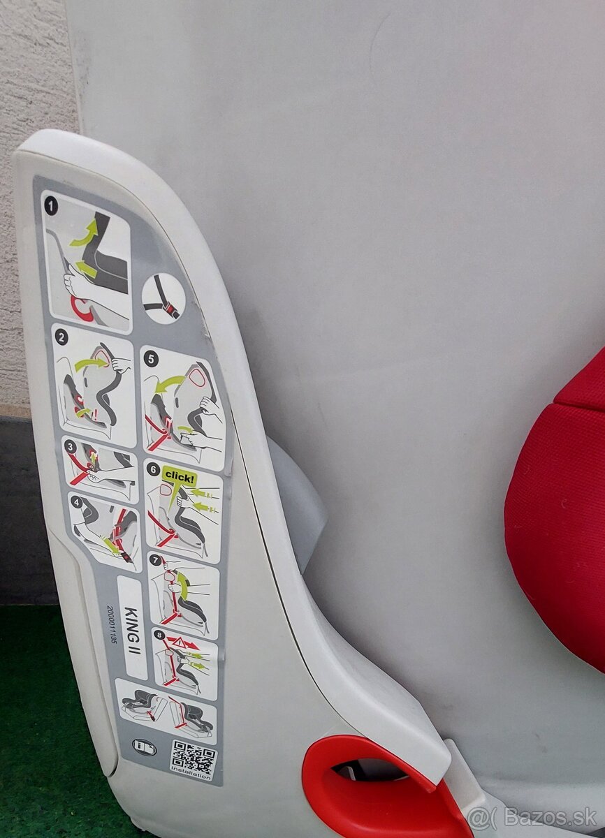 Autosedacka Britax Romer King II - 2