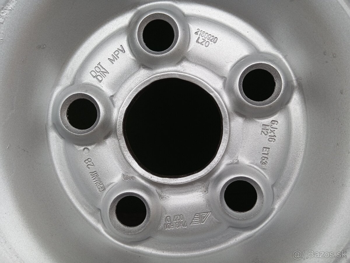 5x112 r16 plechové disky - 2