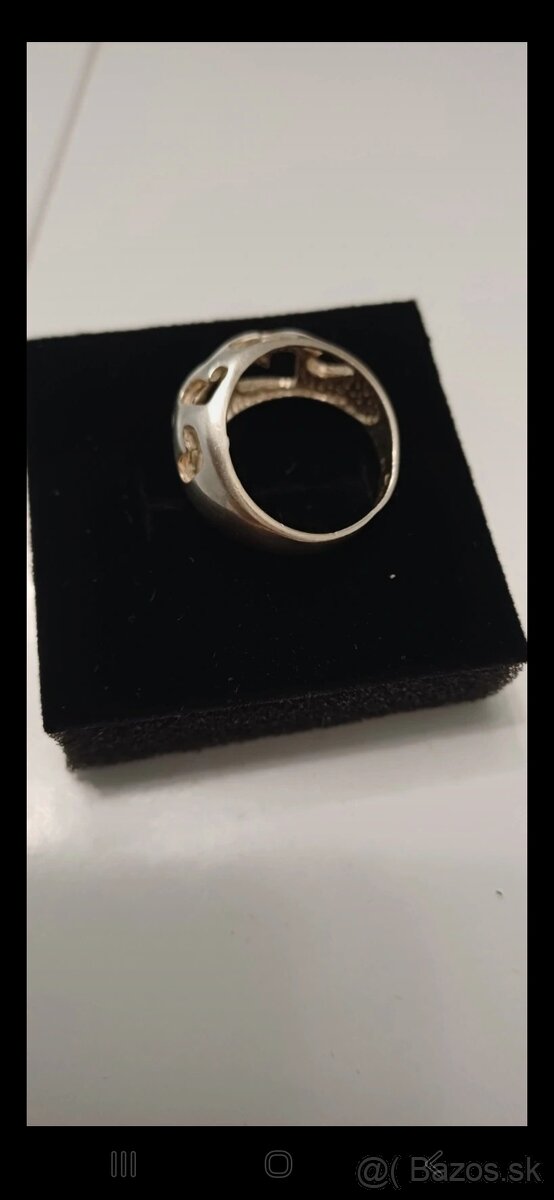 Strieborný prsteň - 2