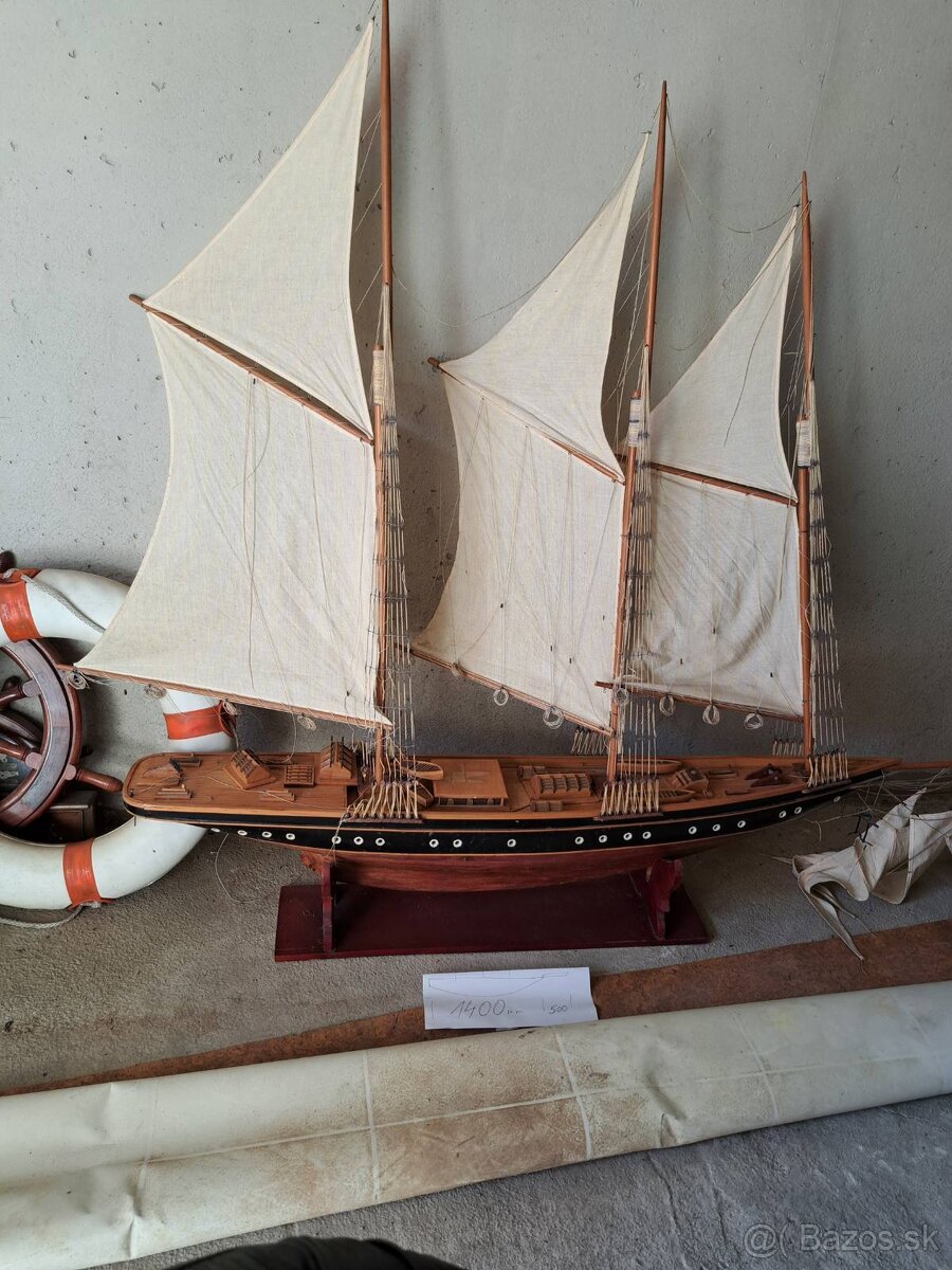 Model plachetnice - 2