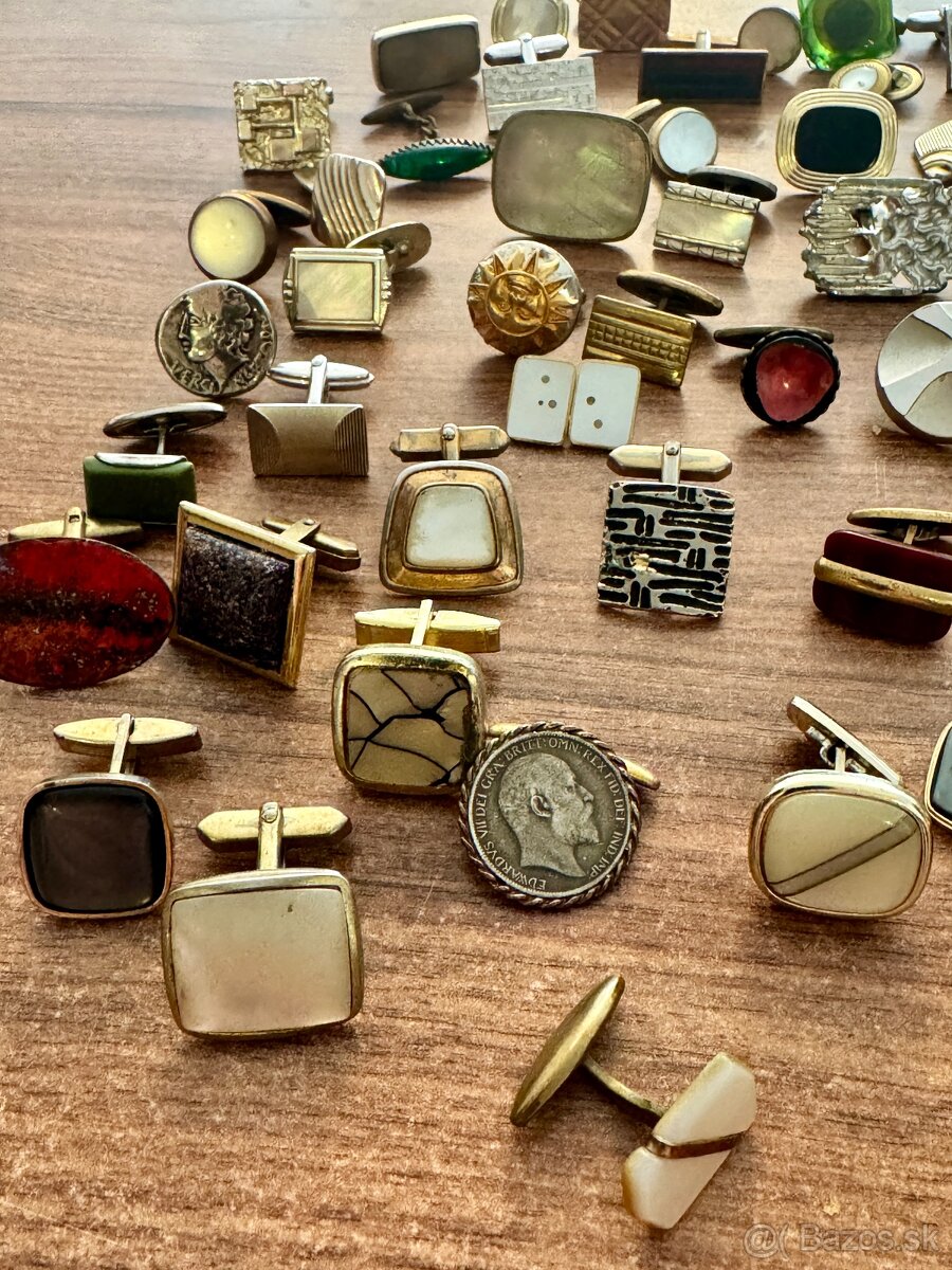 Konvolut manžetové gombíky - 2