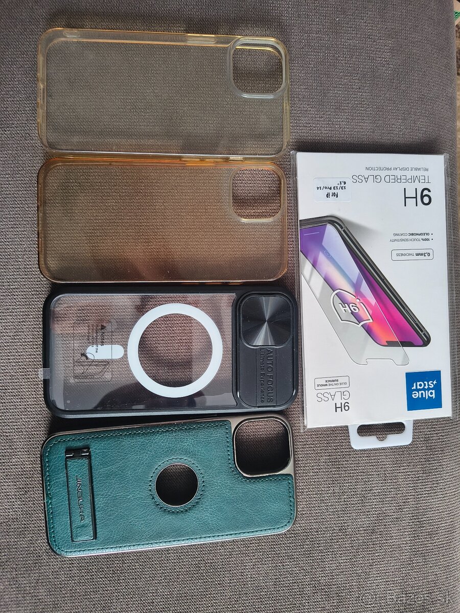 Iphone 13,14 ochranné sklo/obaly - 2