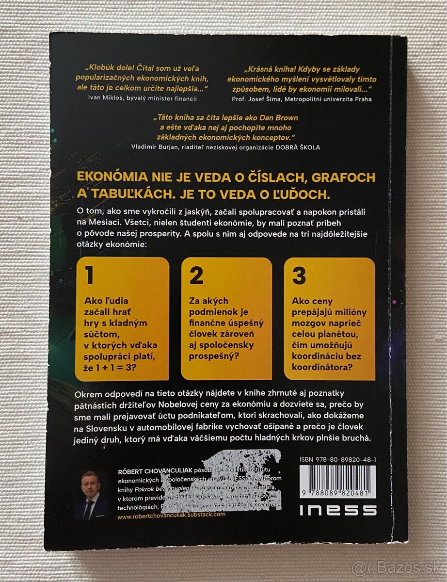 O pôvode prosperity - Rôber Chovanculiak - 2