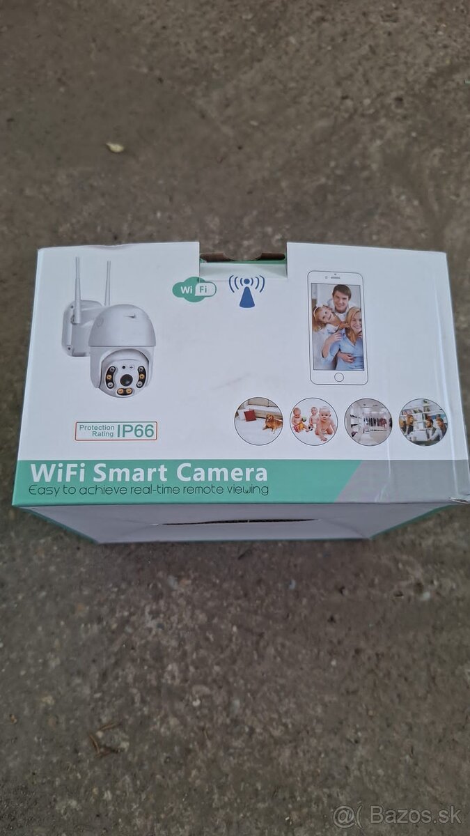 Bezpečnostná wifi IP66 kamera - 2