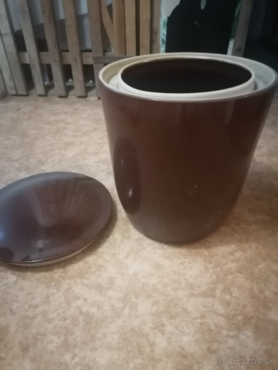 Keramický súdok na kapustu - 2