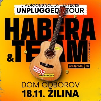 Koncert Pavol Habera -Team Žilina - rezervované - 2