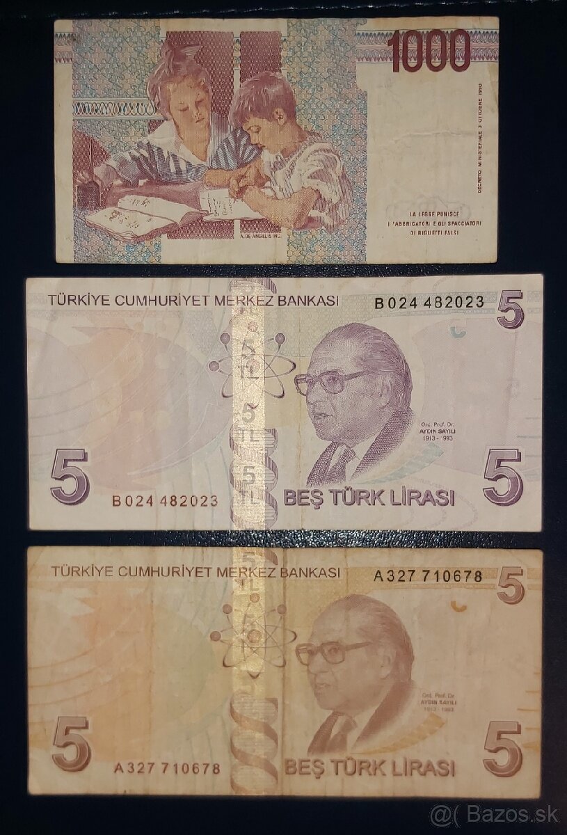 Bankovky za 1,- euro - 2
