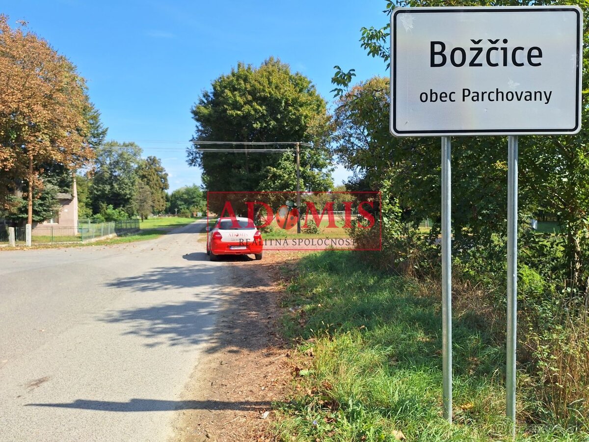 ADOMIS - predáme stavebný pozemok 4158m2 na RD, obec Božčice - 2