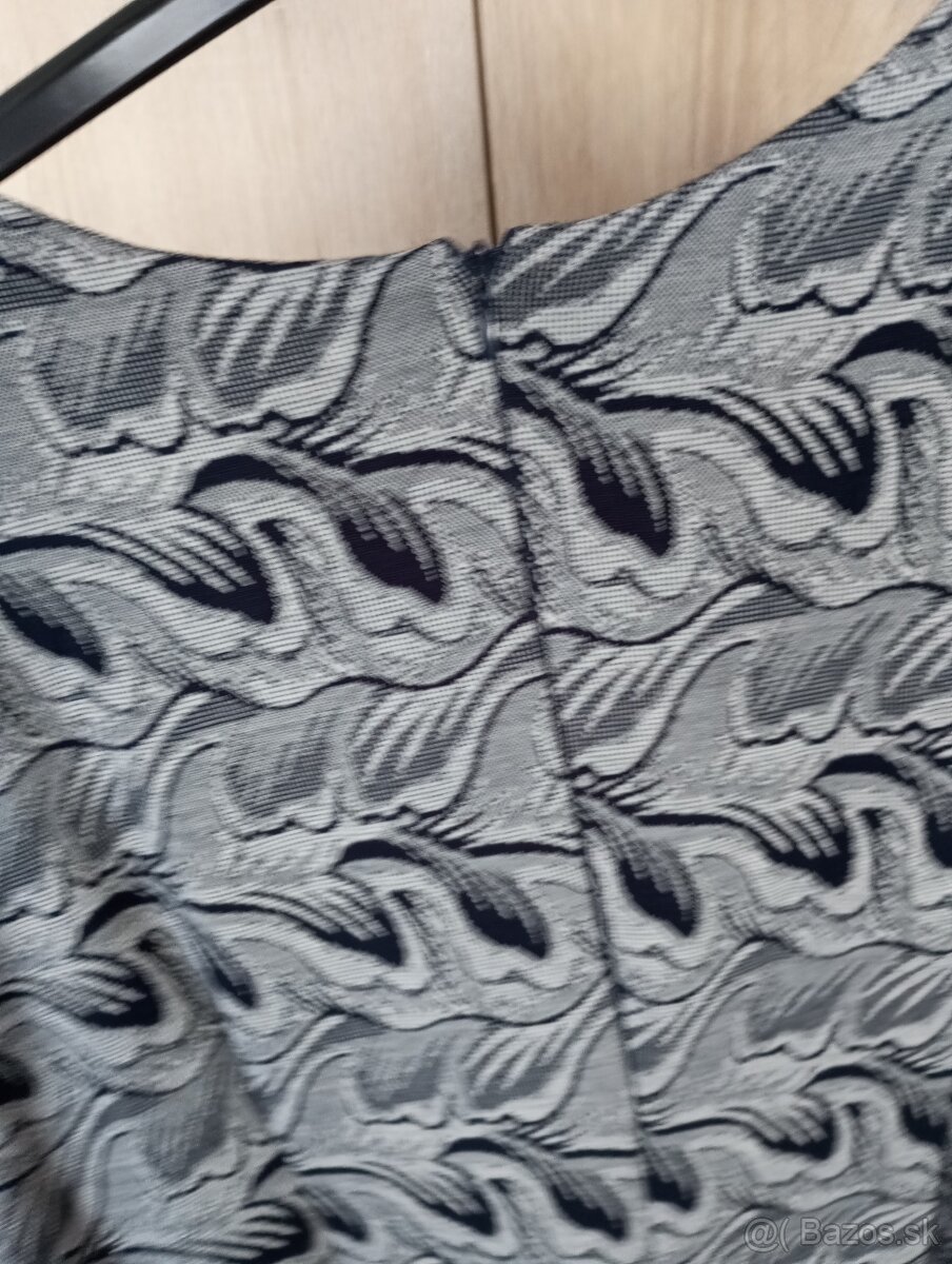 Dámske zimné šaty xxl dlhy rukav - 2