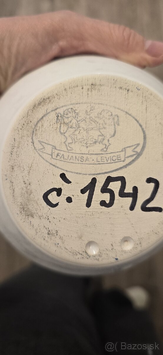 Keramicka dóza - zberateľský kus - 2