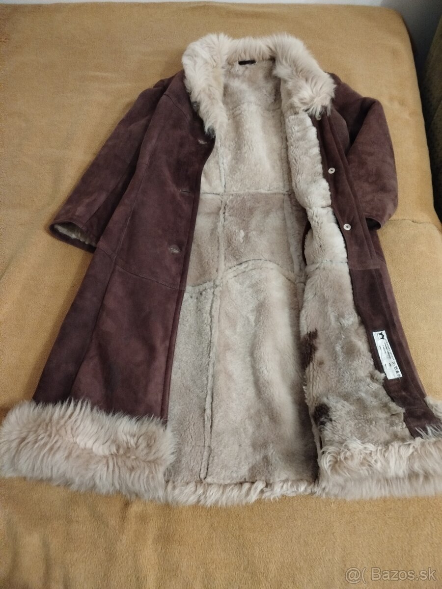 Kožený dámsky kabát - 2