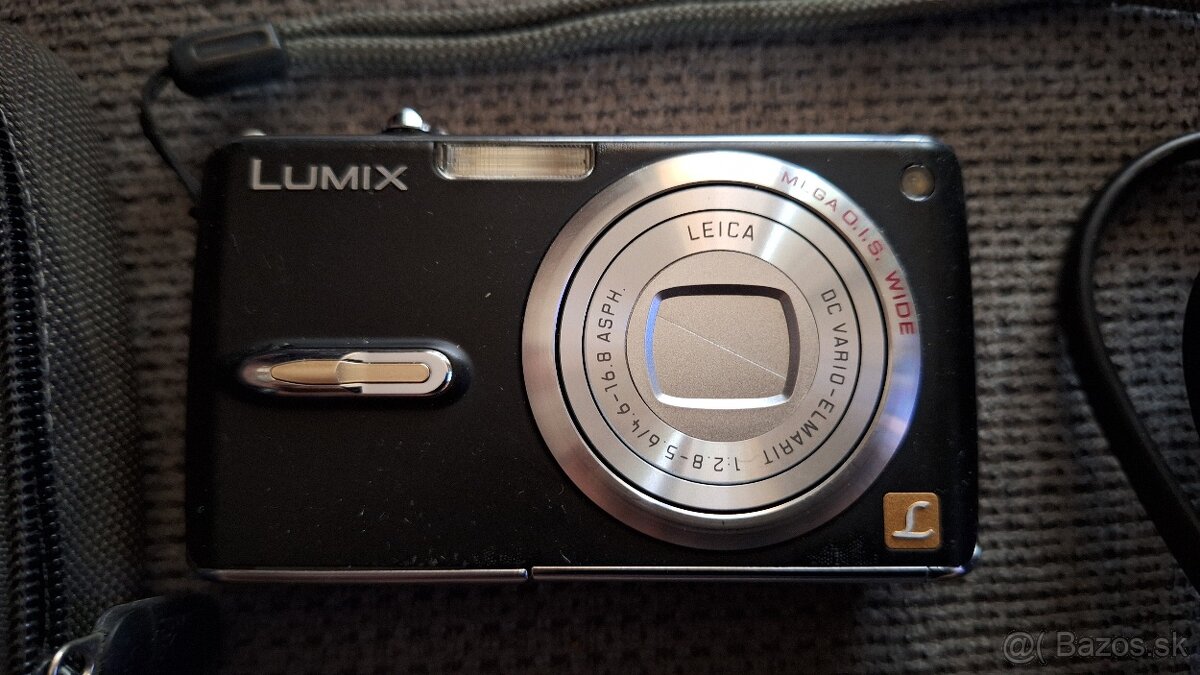 Panasonic DMC-FX07 + nabíjačka, statív, puzdro...100% stav - 2