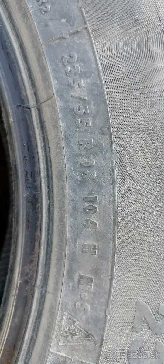 Zimná pneumatika 2ks 235/55 R18 104H Continental TS830P - 2