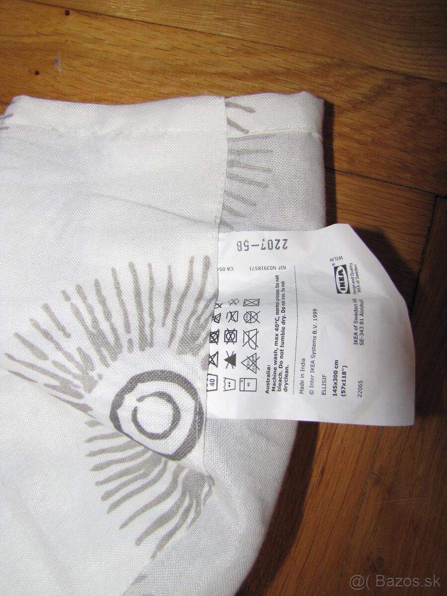 IKEA 2 x záves Ellisif - 2