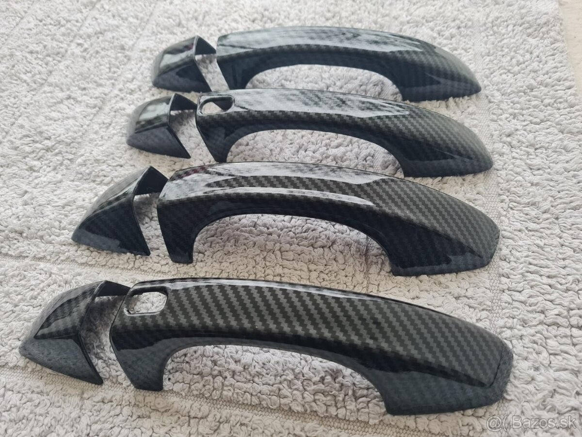 KARBONOVÉ klučky krytky klučiek pre ŠKODA VOLKSWAGEN - 2