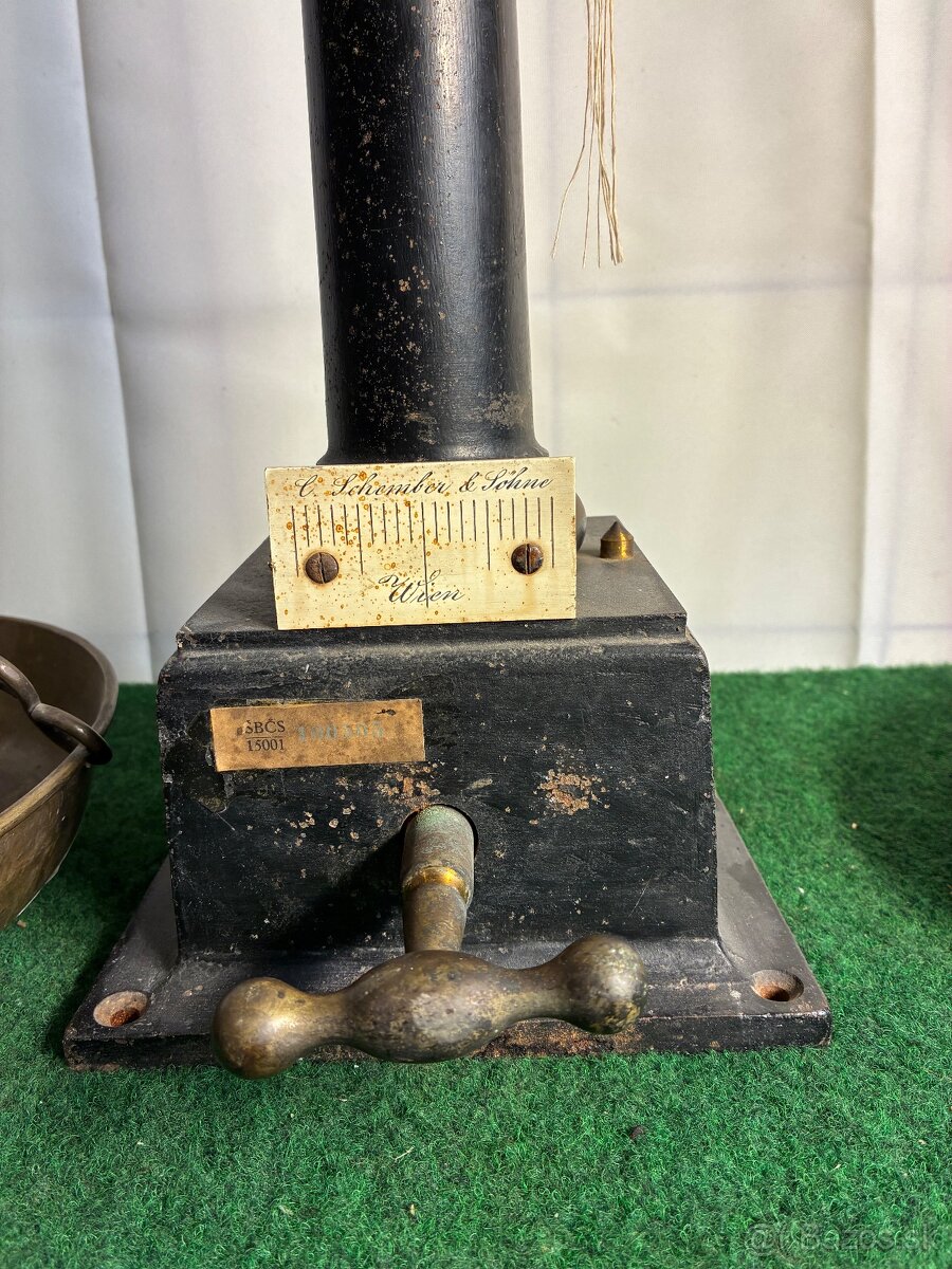 Starožitná váha čssr ceskoslovensko. - 2