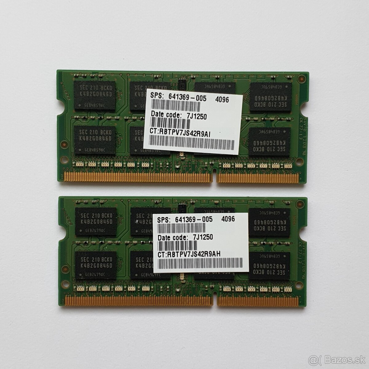 Pamäť SAMSUNG DDR3 4GB - 2
