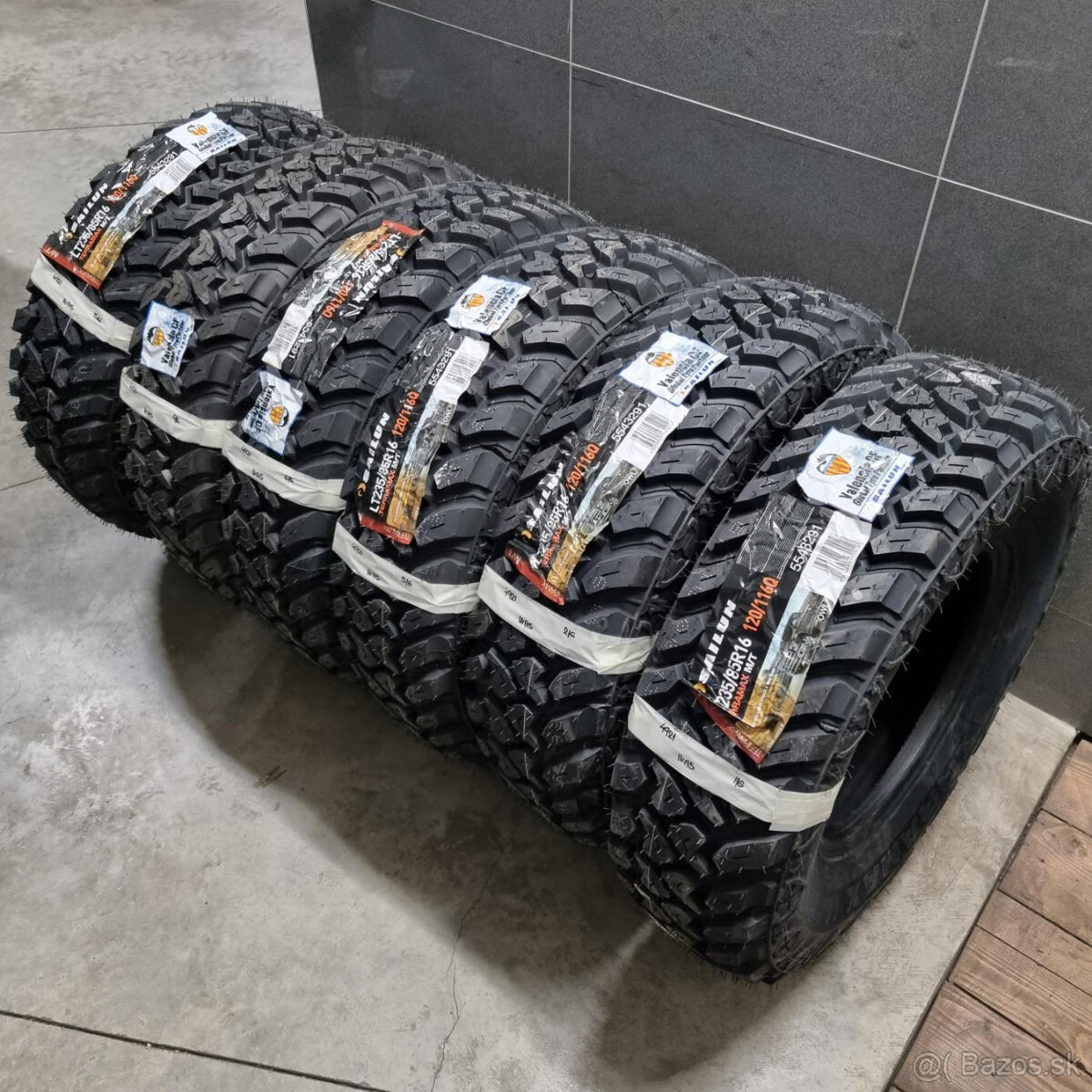 Letné offroad pneumatiky 235/85R16 SAILUN DOT4921