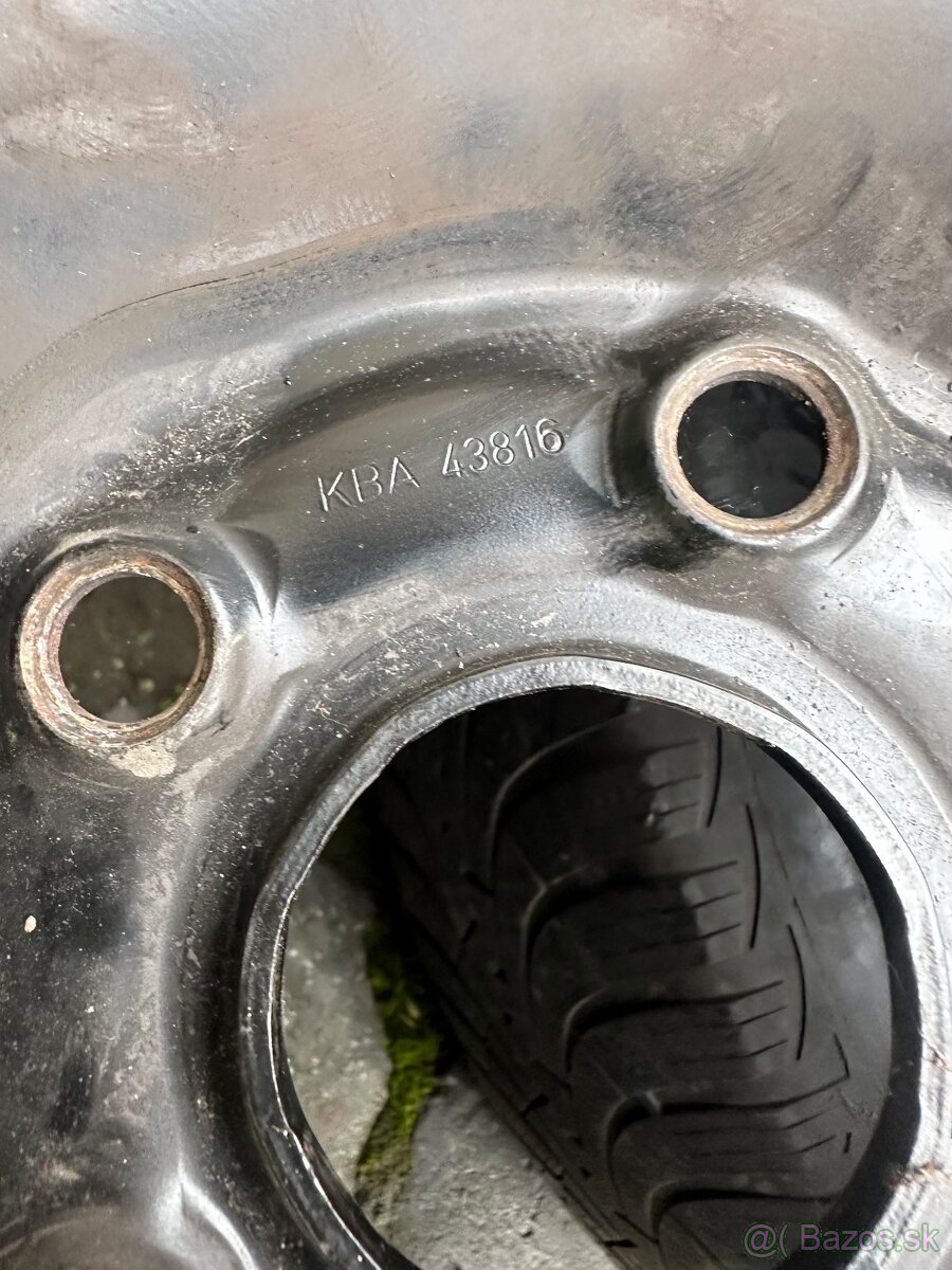 Plecháče 5x112 15" - 2