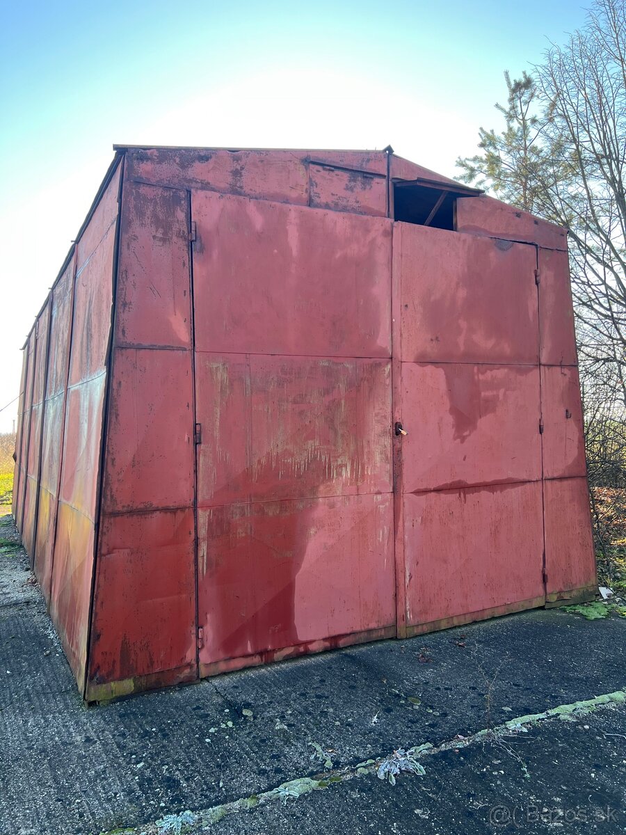 Plechová garáž ,sklad - 2
