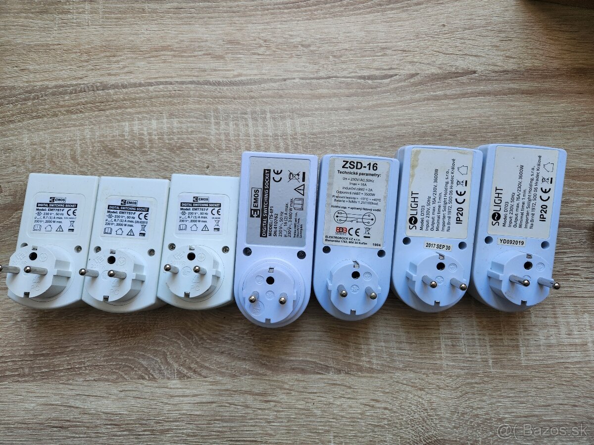 Časové spínacie hodiny týždenné - 2