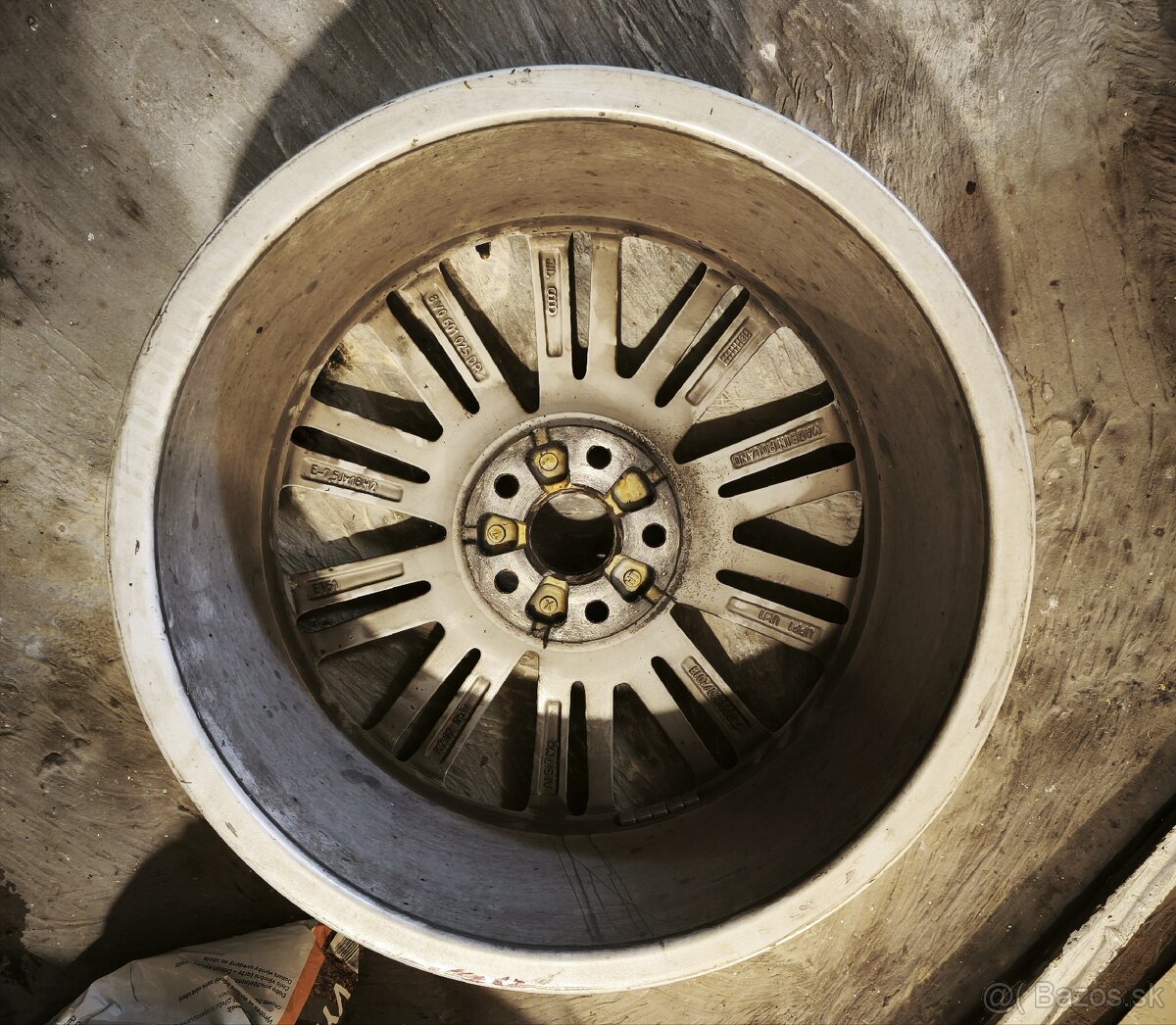 ALU disky audi R18 - 2