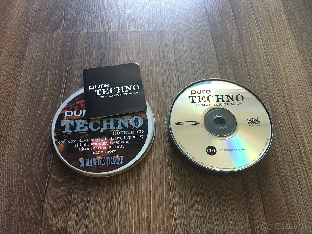 Predám 2CD Pure Techno - 2