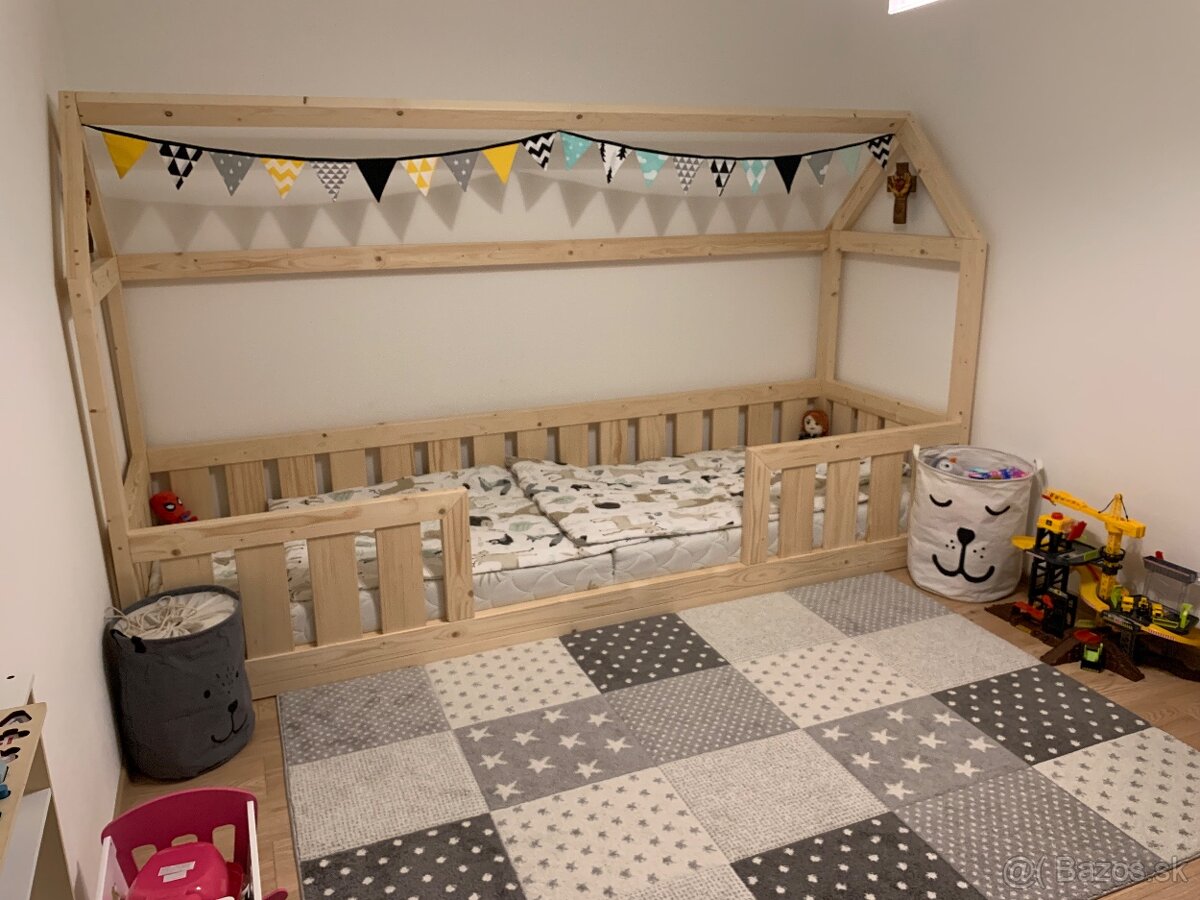 DETSKA DOMCEKOVA POSTEL - 2