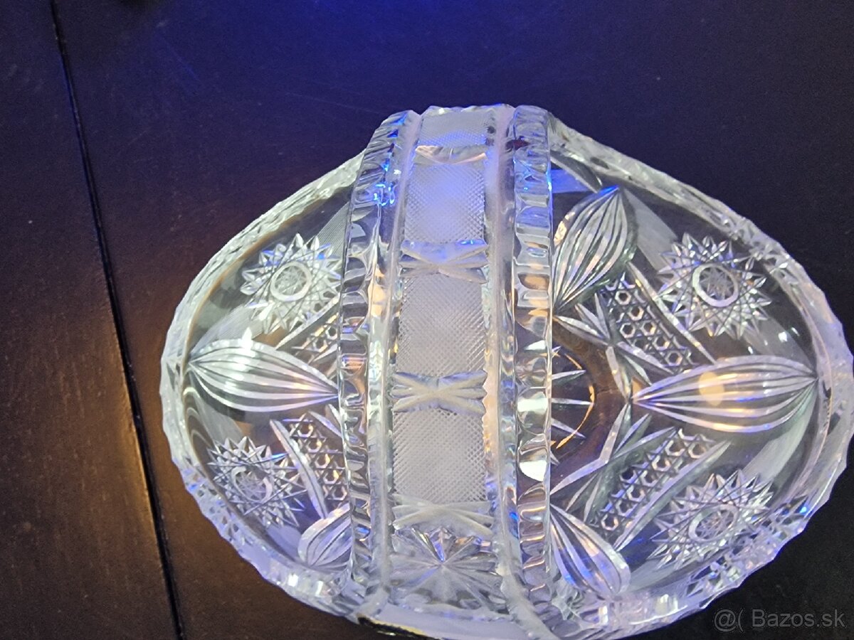 Bohemia crystal košík - 2