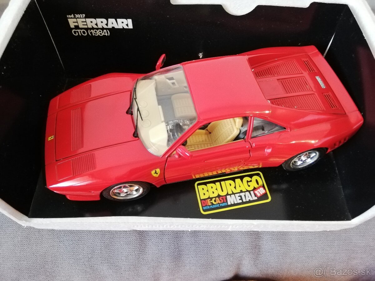 1:18 FERRARI GTO 1984 BBURAGO - 2
