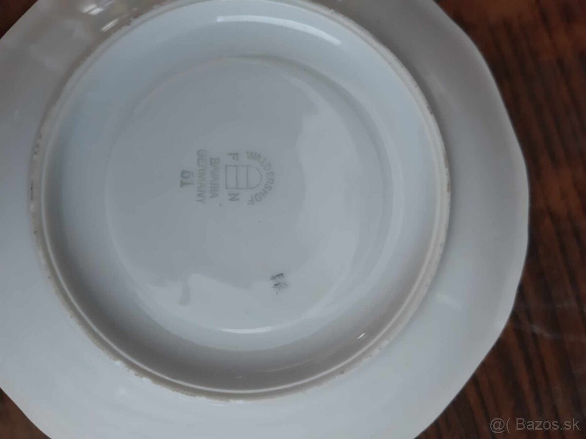 Waldershof Bavária Germany šálková súprava - 2