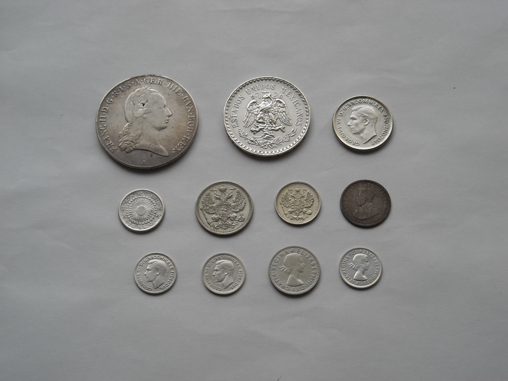 Strieborné mince - 2