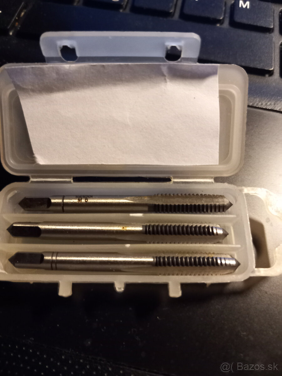 frézy + súprava ručných závitníkov - 2