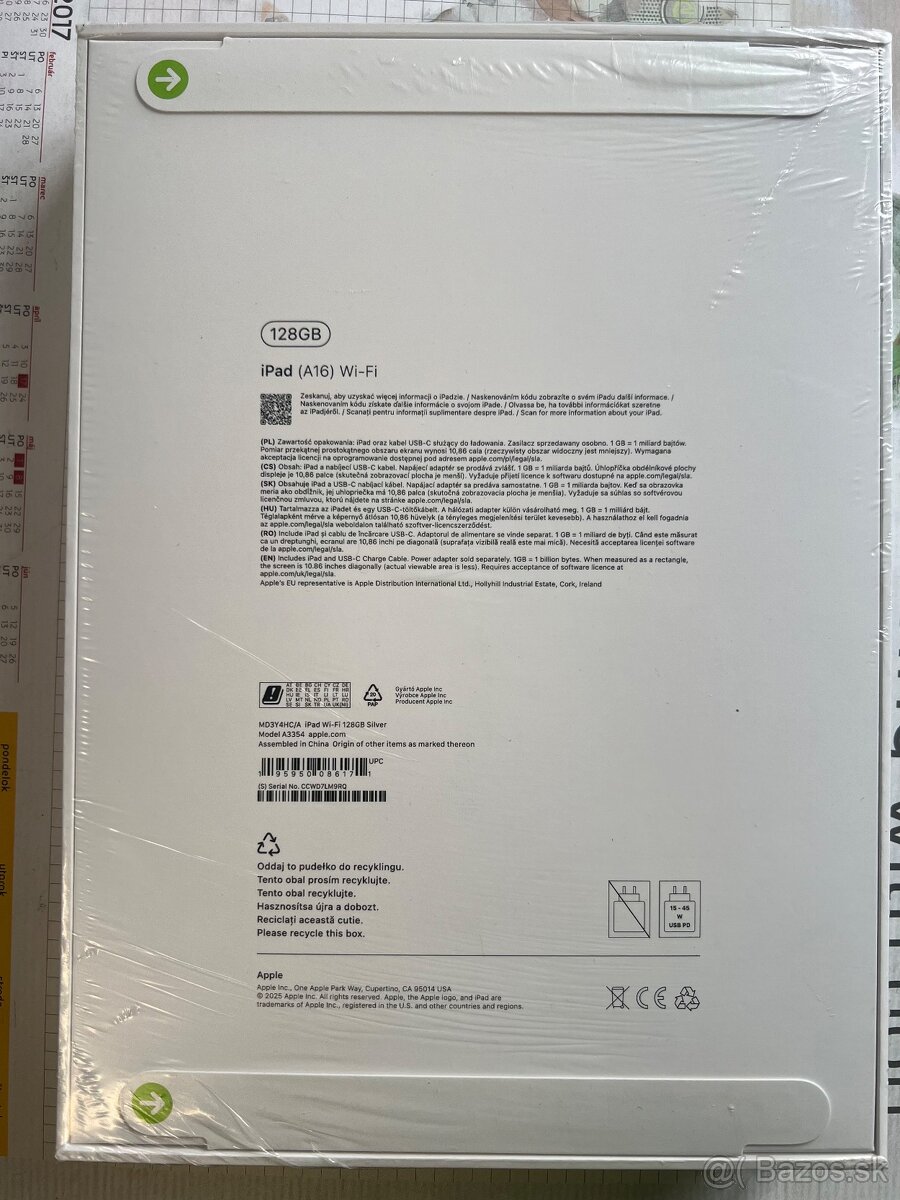 iPad A16 WiFi 128GB - 2