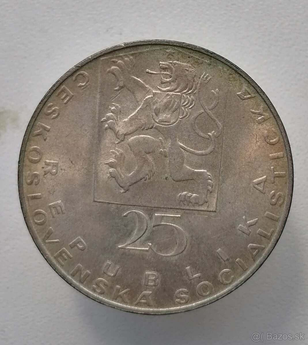 J. E. Purkyně 25 Kčs 1969 - 2