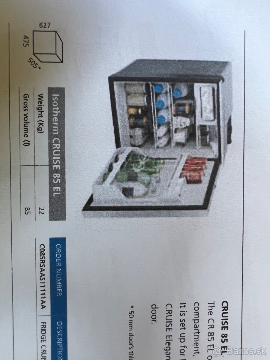 Autochladnicka 12 volt kompresorova Webasto marine Indel - 2