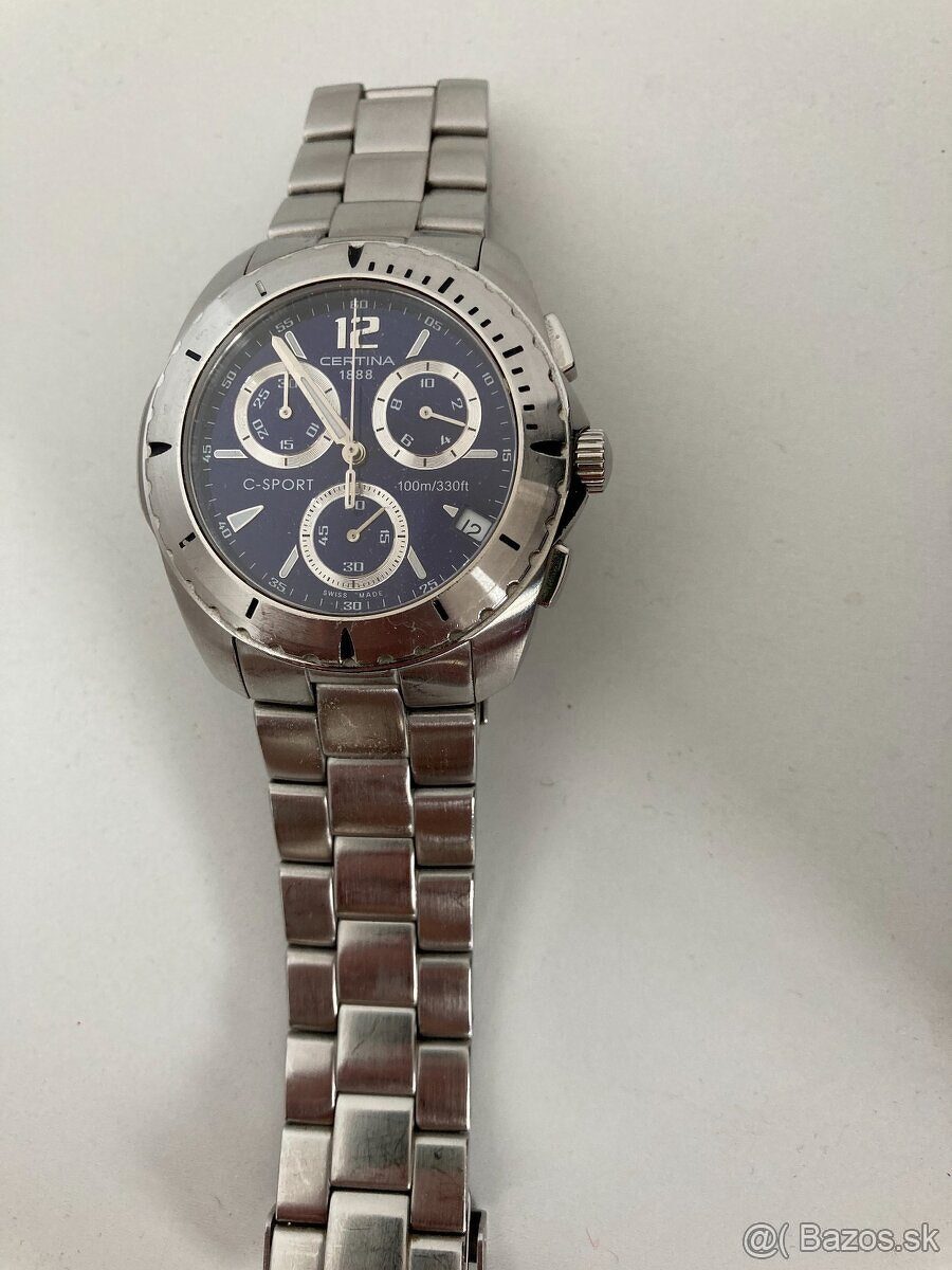 švajčiarske hodinky CERTINA C-Sport DS WR 100m plus bunda - 2