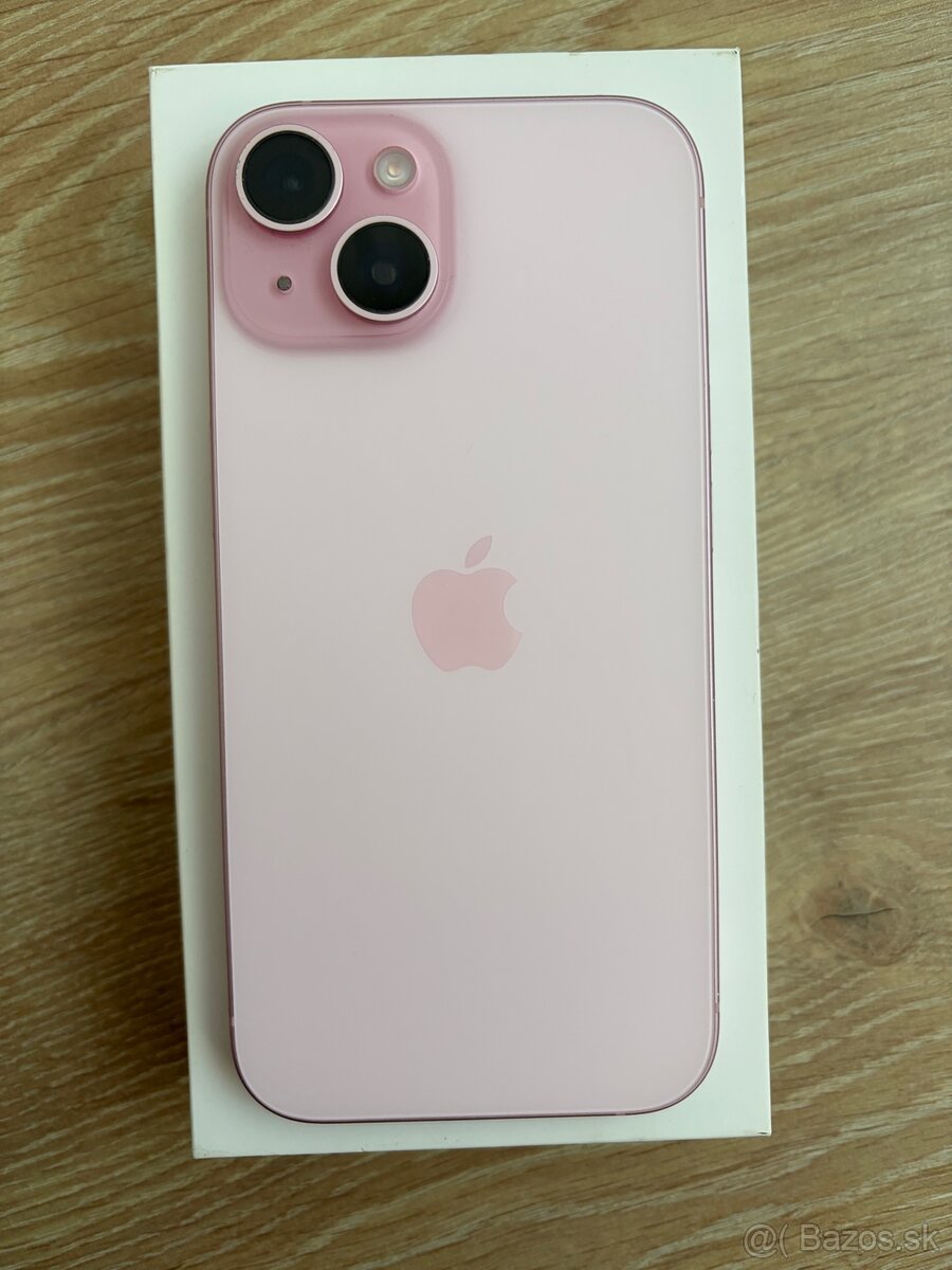 iPhone 15 ružový - 2
