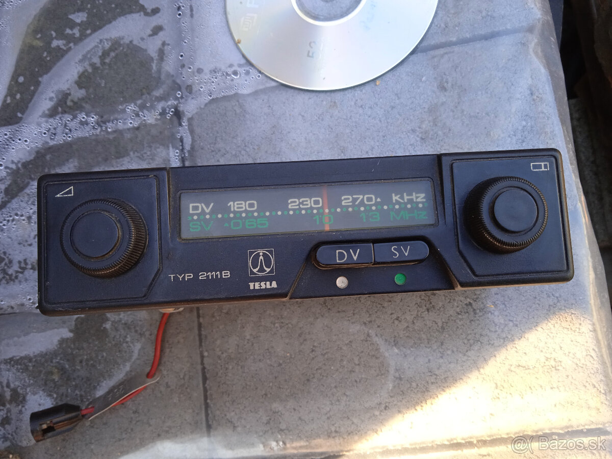Predam autoradio Spider,Tesla - 2