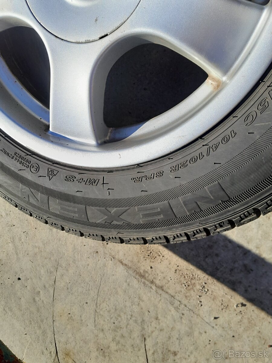 Zimne pneumatiky Nexen s kolesami Zender - 2