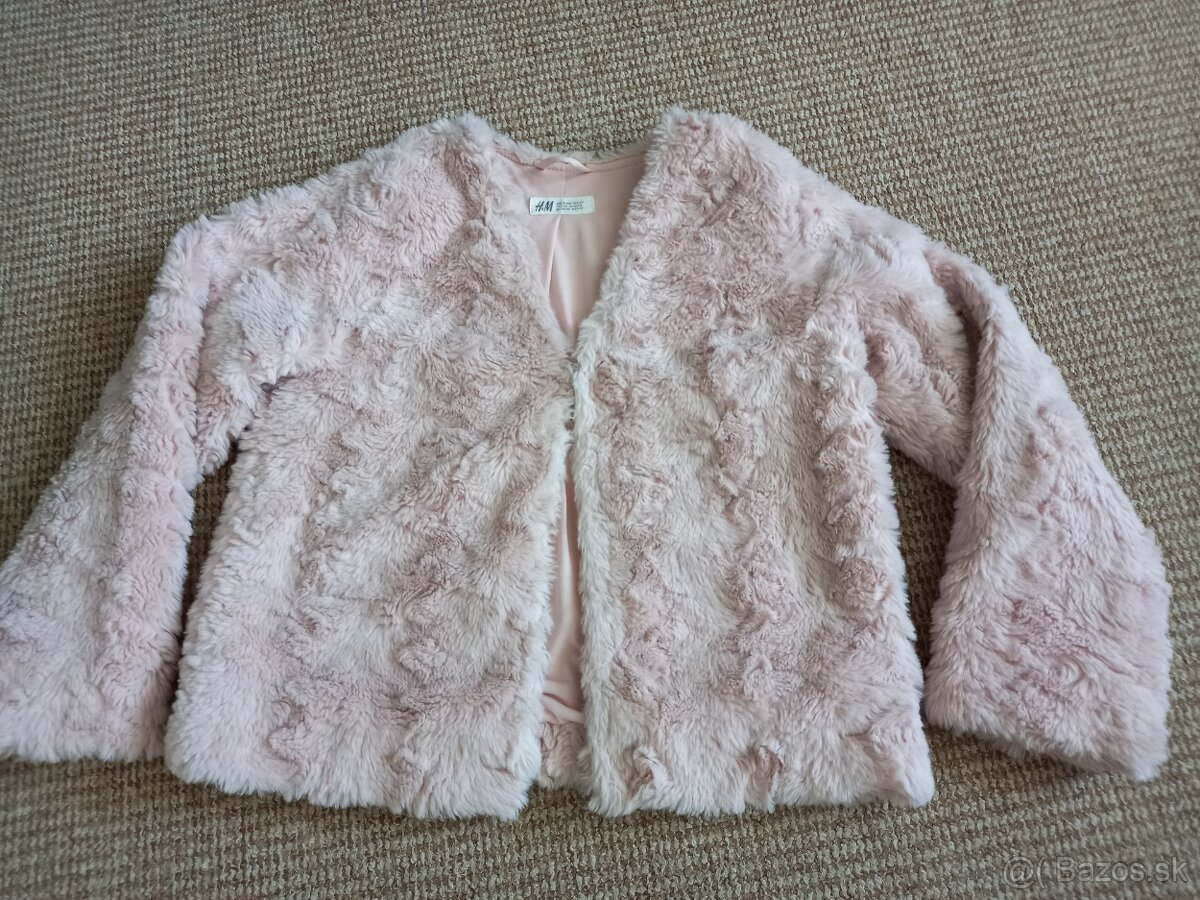 Dievčenské slávnostné šaty H&M veľ. 140 s bundičkou - 2