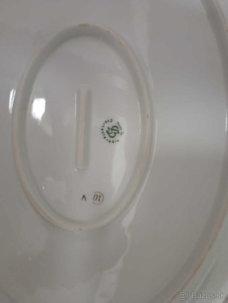 Predam - keramika - ovalna misa / tanier, rozmery: 38x28 cm - 2