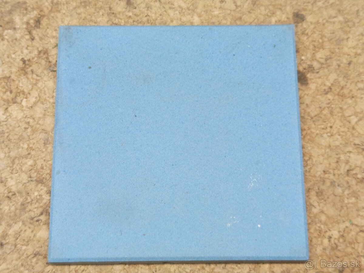 staré modré retro obkladačky - 2