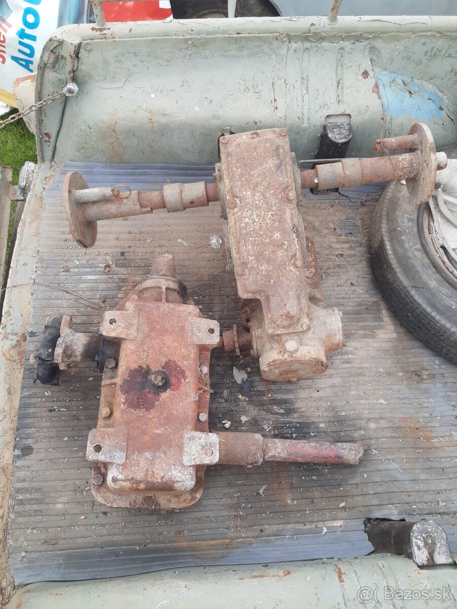 Prevodovky na stavbu malotraktora - 2